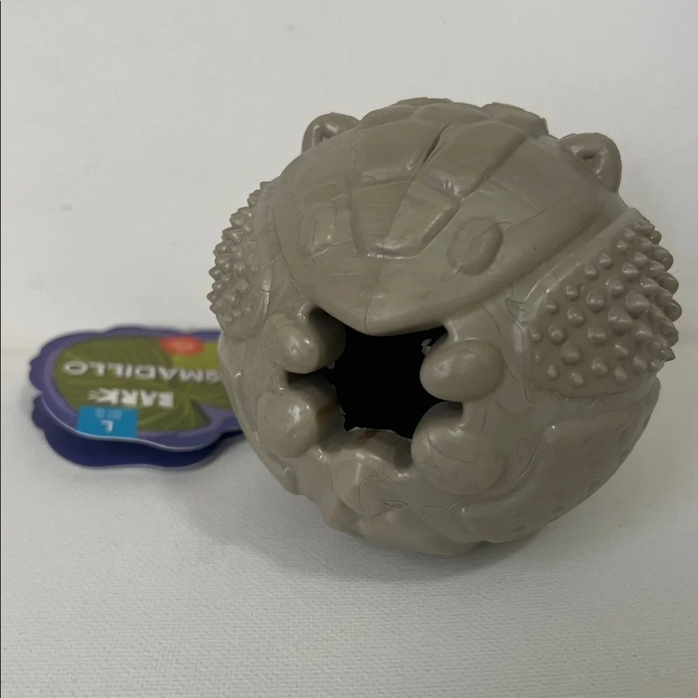 NWT Barkbox Nomadillo Textured Chew Ball - Taupe